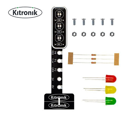 Kitronik STOP:bit - Traffic Light for BBC Micro:bit