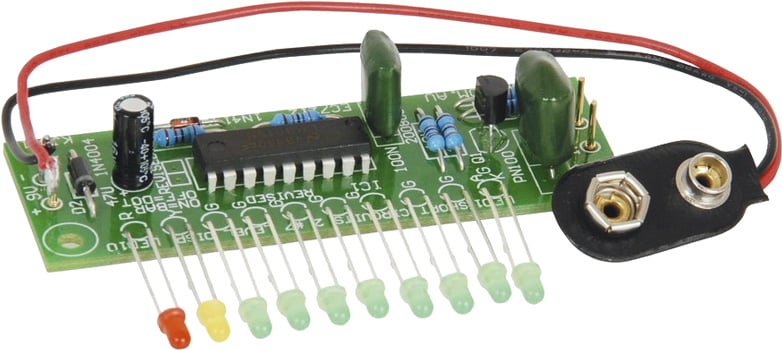 LED Audio Level Display Kit Assembled