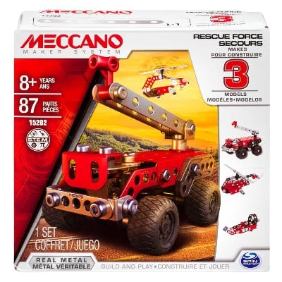 Meccano Rescue Squad 3 Model Set SM6026714 jpg