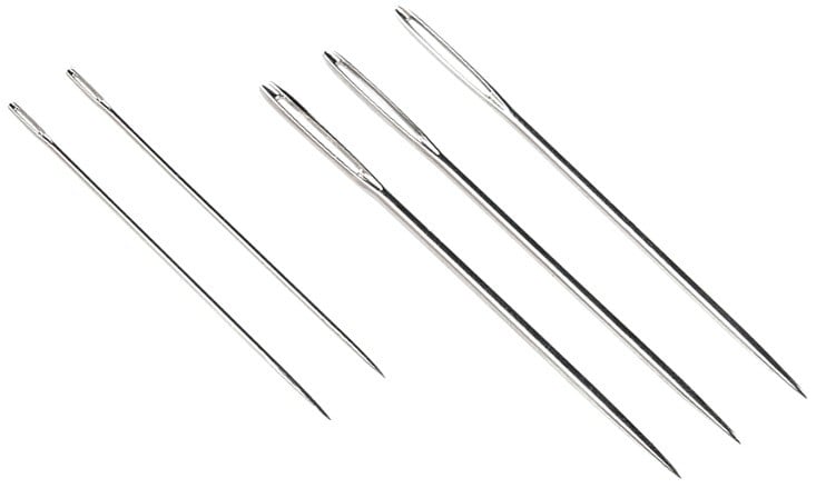 Sewing Needle Set 48mm x 1.23mm Thickness and 39mm x 0.67mm jpg
