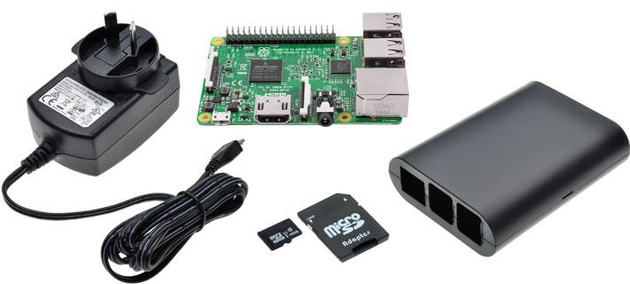 Raspberry Pi 3 Model B Basic Starter Pack