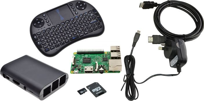 Raspberry Pi 3 Model B KODI Media Bundle