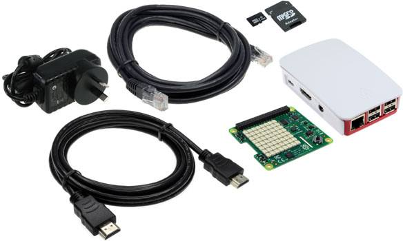 Raspberry Pi 3 Model B Sense Hat Bundle