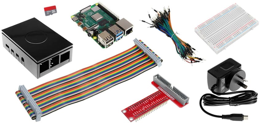 Raspberry Pi 4 GPIO Budget Pack with Raspberry Pi