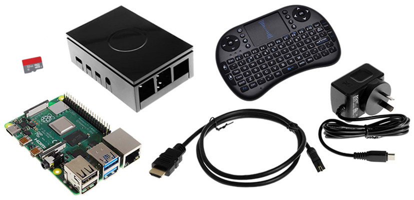 Raspberry Pi 4 Model B KODI Media Bundle with Raspberry Pi 4 Model B