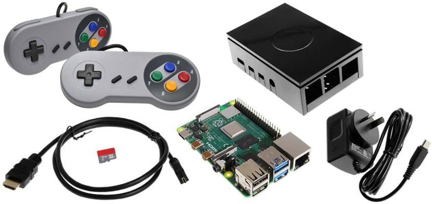 Raspberry Pi Model B Retro Games Bundle with Raspberry Pi