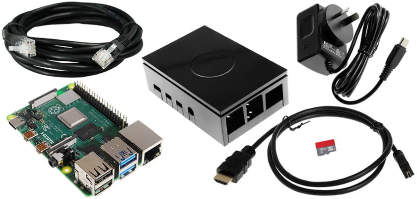 Raspberry Pi 4 Model B Starter Kit with Raspberry Pi 4