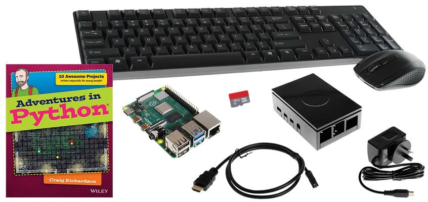 Raspberry Pi 4 Starter Kit – Adventures in Python with Raspberry Pi 4