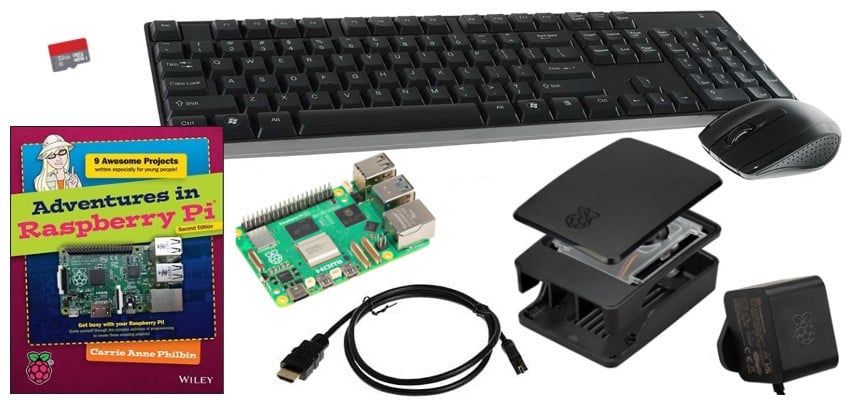 Raspberry Pi 5 Starter Kit - Adventures in Raspberry Pi jpg