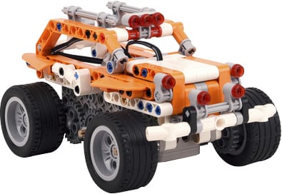 Photo of a STEM programmable Apitor SuperBot robot kit.