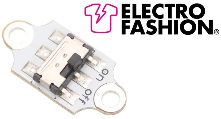 Electro Fashion Sewable Slide Switch 6V 30mA jpg