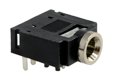 Socket 3.5mm Stereo PCB DPST (CON039)