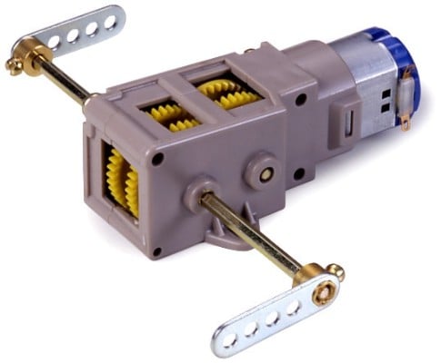 Tamiya 70093 Single Motor and 3 Speed Gearbox jpg