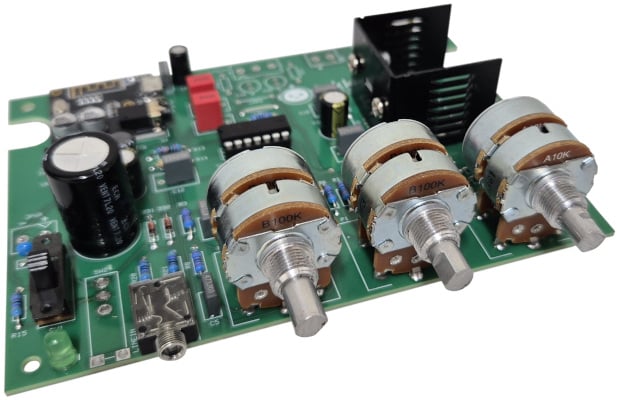 Tekky 12V DC Stereo Power Amplifier with Bluetooth Amplifier jpg