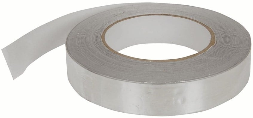 25mm Aluminium Foil Tape 50m Roll