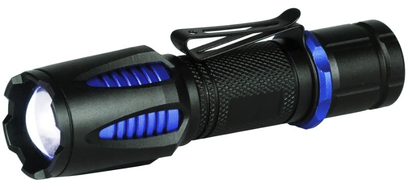 USB Rechargeable Torch 500 Lumen 700maH Battery jpg