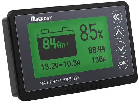Battery Monitor with Shunt 500A