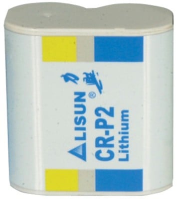 CR-P2 6V Lithium Camera Battery 1300maH