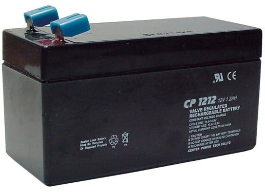 12V DC 1.2AH Sealed Lead Acid Battery jpg