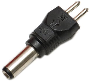Photo of a 1.50mm x 5.0mm DC adaptor.
