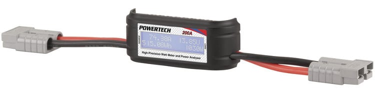DC Power Meter 200A with Anderson Connectors