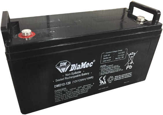 120Ah 12V Deep Cycle AGM SLA Battery