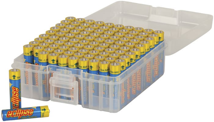 Eclipse AAA Alkaline Batteries Disposable Batteries