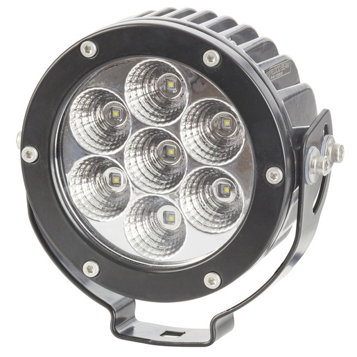 Photo of a 3486 lumen IP68 rating solid LED vehicle flood light.