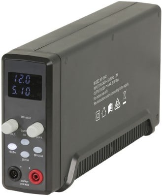Slimline Lab Power Supply 0-36VDC 0-5A