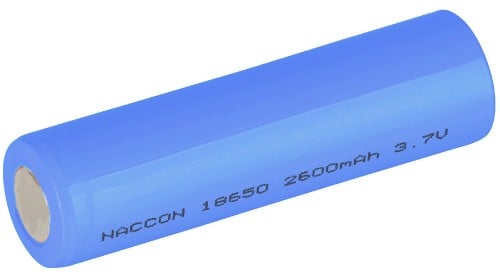 18650 Li-Ion Battery 2600mAh 3.7V