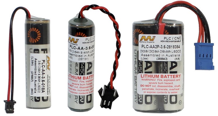 AA PLC Lithium Batteries