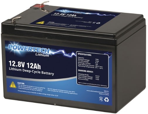 Lithium Battery 12V LifePO4 12AH