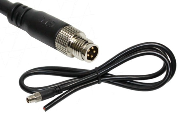 M8-5P Male Inline Plug Cable 1m jpg