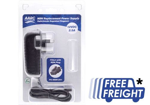 NBN Replacement Power Supply Switchmode Regulated Plugpack 12VDC 2.5A