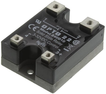 OPTO 22 240D10 Solid State Relay 3-32VDC Control