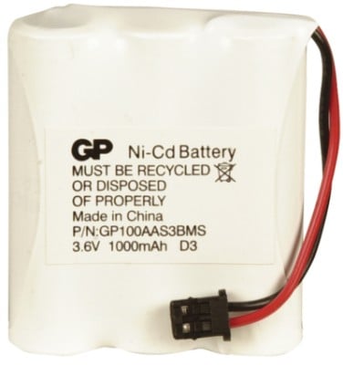 3.6V 1000mAH