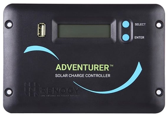 Renogy Adventurer LI 30A PWM Flush Mount Charge Controller with LCD