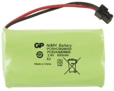 2.4V Ni-MH 800mAH 