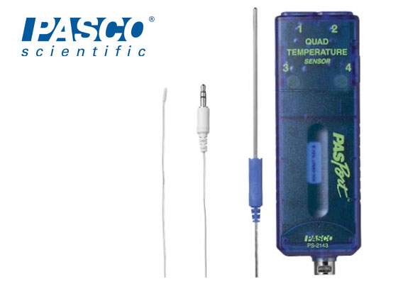 PASCO PASPort Quad Temperature Sensor with Probes
