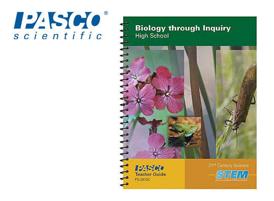  Pasco Biology Through Inquiry PS-2870C