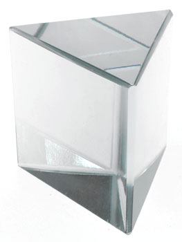 Equilateral Triangle Glass Prism 38mm