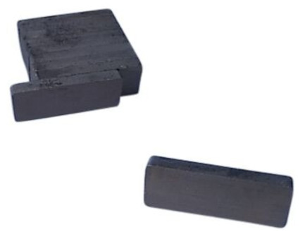Ferrite/Ceramic Rectangular Magnet - Pack of 10
