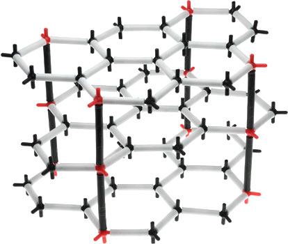 Graphite Molecular Model Set