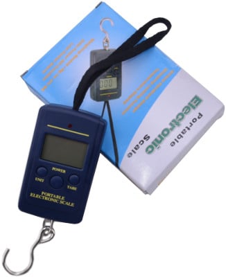 Hanging Scale - Portable, Electronic, LCD Display