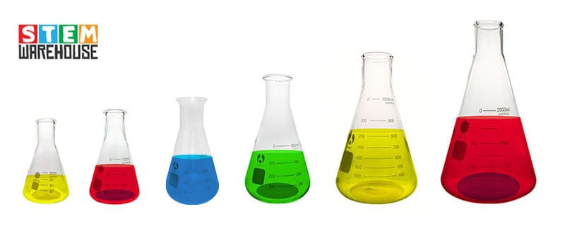 LG1121 Erlenmeyer Flasks GG17 Borosilicate v2