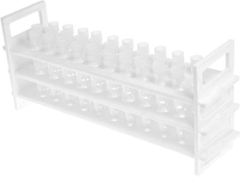 Test Tube Kit - 30 x 12mm Polystyrene Test Tubes with Stoppers