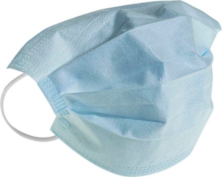 LS1358PK10 Face Mask - Antibacterial, Disposable main