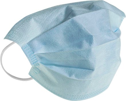 Face Mask - Antibacterial, Disposable, 3 Layer