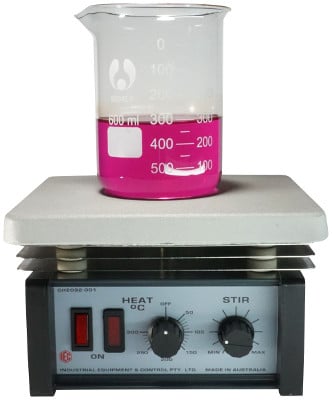 IEC Magnetic Stirrer & Hotplate with Thermostat Control