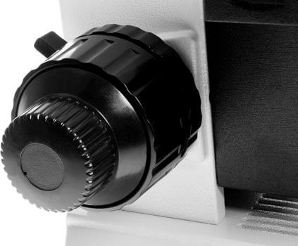 Coaxial Coarse & Fine Focus Double Layer Mechanical Stage 40x—1000x Magnification LED Illumination 1.25 NA Abbe Condenser 10x WF Eyepiece Vision Scientific VMU0005-B Binocular 